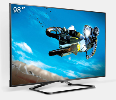 98寸智能液晶顯示器，98寸網絡云電視